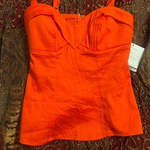 Vixen Micheline Pitt NWT Orange Maneater